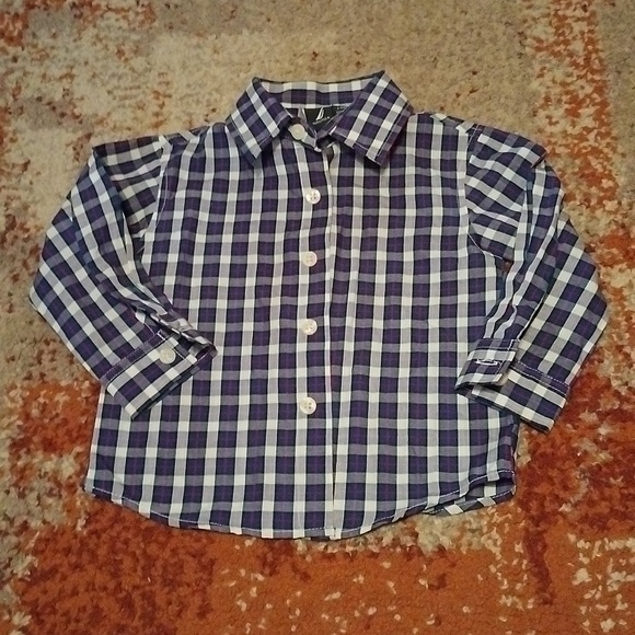 Baby boys size 12-18 months button down shirt lot - Picture 7 of 11